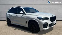 White Used 2021 BMW X5 M Sport SUV | £44,355 (Fair price)