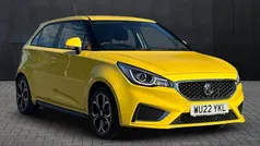 Yellow Used 2022 MG MG3 Exclusive Hatchback | £10,365 (Fair price)