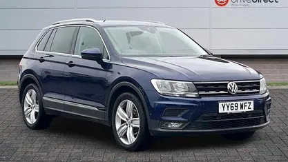 Used VW Tiguan Match 150 HP (110 kW) 2020 Blue SUV