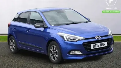 Used Hyundai i20 GO! 84 HP (61 kW) 2018 Blue Hatchback