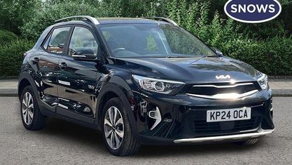 Gebraucht Kia Stonic 101 PS (74 kW) 2024 Schwarz SUV