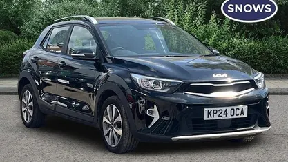 Begagnad Kia Stonic 101 HK (74 kW) 2024 Svart SUV