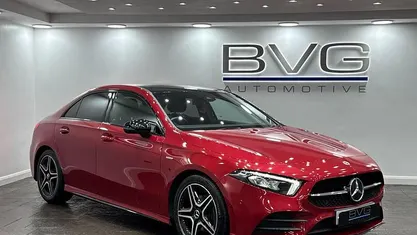 Used Mercedes A180 Executive 136 HP (100 kW) 2022 Red Sedan