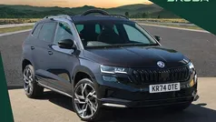 Black magic pearl effect Used 2024 Skoda Karoq SportLine SUV | £29,995 (Fair price)