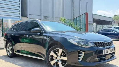 Used Kia Optima GT-Line S 141 HP (103 kW) 2017 Black Estate