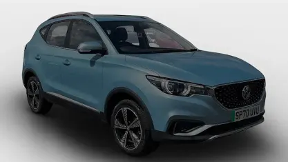 Used MG ZS Exclusive 105 kW (143 HP) 2020 Blue SUV