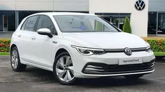 White Used 2021 VW Golf VIII Style Hatchback | £15,999 (Fair price)