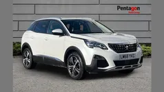 White Used 2018 Peugeot 3008 Allure SUV | £12,535 (Fair price)