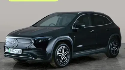 Used Mercedes EQA350 AMG line 214 kW (292 HP) 2022 Black SUV