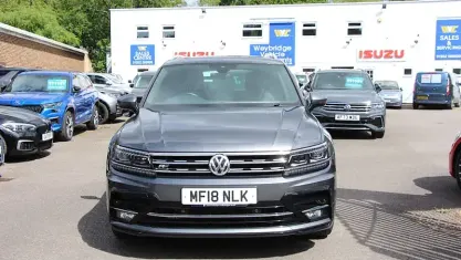 Używany VW Tiguan R-line 195 KM (143 kW) 2018 Szary SUV