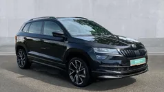 Black Used 2022 Skoda Karoq SportLine SUV | £21,350 (Fair price)