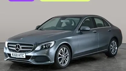 Used Mercedes C220 Premium Plus 170 HP (125 kW) 2018 Grey Sedan