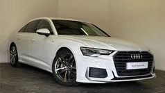 White Used 2022 Audi A6 S-Line Sedan | £25,800 (Good price)