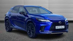 Azure blue Used 2023 Lexus RX500h Sport Line SUV | £48,250 (Fair price)