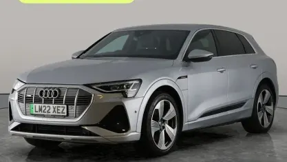 Used Audi e-tron S-Line 300 kW (408 HP) 2022 Silver SUV