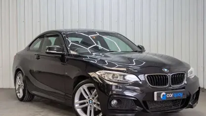 Begagnad BMW 218 M Sport 150 HK (110 kW) 2017 Svart Sportkupé