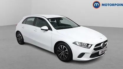 White Used 2021 Mercedes A180 SE Hatchback | £17,999 (Fair price)