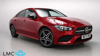 Used Mercedes E250 AMG line 218 HP (160 kW) 2022 Red Sedan