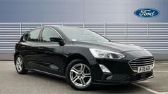 Black Used 2019 Ford Focus Zetec Hatchback | £8,959 (Fair price)