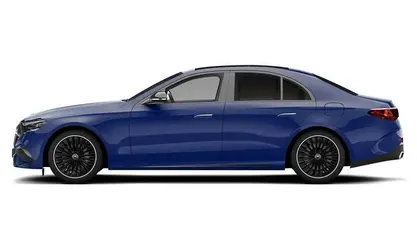Used Mercedes E220 AMG Line Premium 194 HP (142 kW) 2018 Blue Sedan