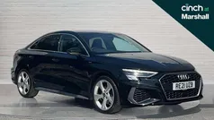 Black Used 2021 Audi A3 S-Line Sedan | £19,667 (Fair price)