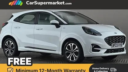 White Used 2023 Ford Puma ST-Line Hatchback | £12,997 (Fair price)