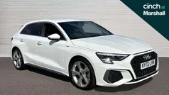 White Used 2022 Audi A3 S-Line Hatchback | £20,087 (Fair price)