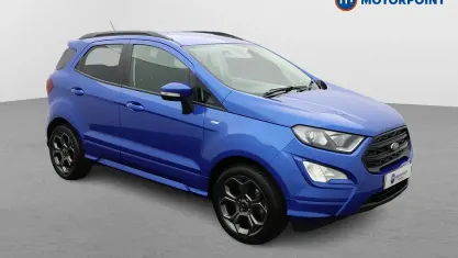 Used Ford Ecosport ST-Line 125 HP (91 kW) 2021 Blue SUV