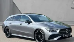 Grey Used 2024 Mercedes CLA220 Shooting Brake AMG Line Premium Plus Estate | £30,705 (A bit pricey)