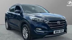 Blue Used 2018 Hyundai Tucson SE SUV | £11,877 (Good price)