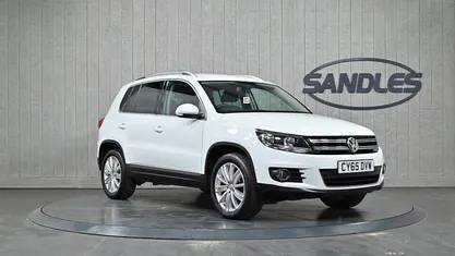 Używany VW Tiguan Edition 150 KM (110 kW) 2015 Biały SUV