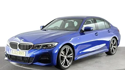 Used BMW 320 M Sport 184 HP (135 kW) 2022 Blue Sedan