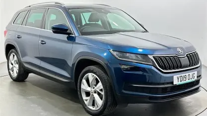 Używany Skoda Kodiaq 150 KM (110 kW) 2019 Niebieski SUV