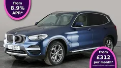 Blue Used 2021 BMW X3 xLine SUV | £21,751 (Good price)
