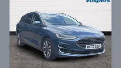 Blue Used 2022 Ford Focus Titanium Estate | £13,990 (Fair price)
