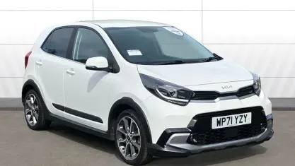Used Kia Picanto X-Line 67 HP (49 kW) 2022 White Hatchback