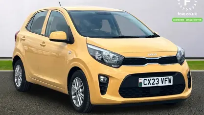 Used Kia Picanto 67 HP (49 kW) 2023 Yellow Hatchback