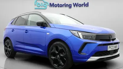 Used Vauxhall Grandland X Ultimate 131 HP (96 kW) 2023 Blue SUV