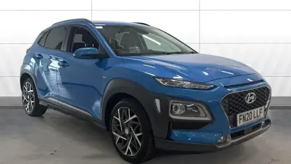 Gebraucht Hyundai Kona Premium SE 141 PS (103 kW) 2020 Blau SUV