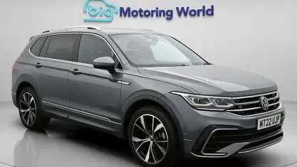 Used VW Tiguan Allspace R-line 150 HP (110 kW) 2022 Grey SUV