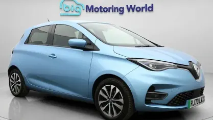 Used Renault Zoe GT-Line 100 kW (136 HP) 2021 Blue Hatchback