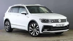 White Used 2020 VW Tiguan R-line SUV | £22,480 (Fair price)