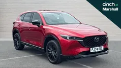 Red Used 2024 Mazda CX-5 Homura-Line SUV | £28,491 (Fair price)