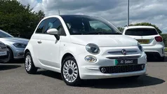 White Used 2020 Fiat 500 Lounge Hatchback | £9,195 (Fair price)