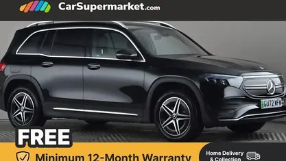 Black Used 2022 Mercedes EQB350 AMG line SUV | £24,697 (Fair price)