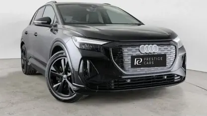 Used Audi Q4 e-tron S-Line 150 kW (204 HP) 2023 Black SUV