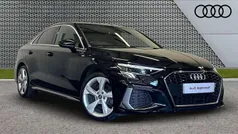Black Used 2021 Audi A3 S-Line Sedan | £20,995 (Fair price)