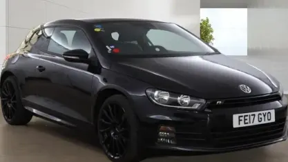 Used VW Scirocco R-line 150 HP (110 kW) 2017 Black Coupe
