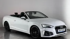 White Used 2021 Audi A5 Cabriolet S-Line Cabriolet | £28,300 (Fair price)