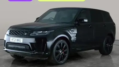 Begagnad Land Rover Range Rover Sport HSE Dynamic 404 HK (297 kW) 2021 Svart SUV